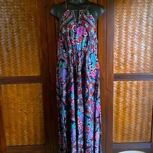 CITY CHIC - FLORAL MAXI 20W